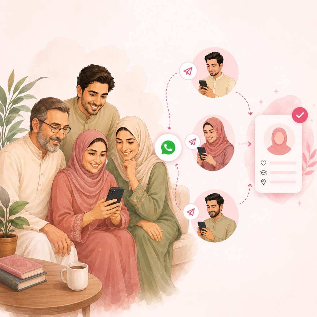 Modern Pakistani Muslim Family